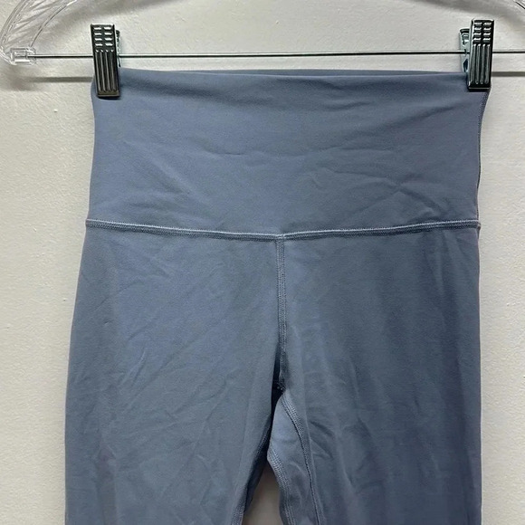 Lululemon Align Leggings Crop Legging Cropped 21" Pant Light Tempest Blue Size 4 - Picture 6 of 14